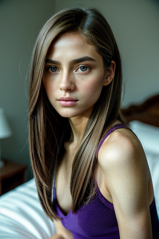 bedroom girl pillow hug